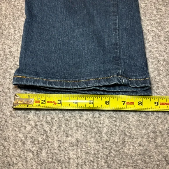 Levi’s 505 Men’s Straight Leg Jeans W40x30 Dark Blue Wash Stretch - Picture 9 of 9